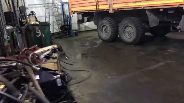 Ремонт аутригера крана INMAN IT150