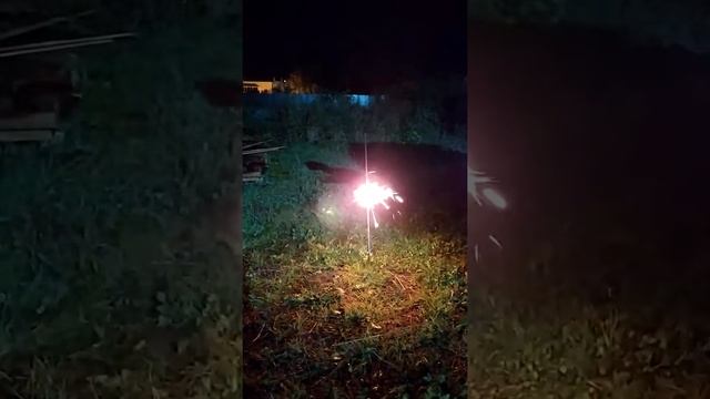 Бенгальские огни жёлтые 65см(650мм) уральские УПЗ смотреть онлайн