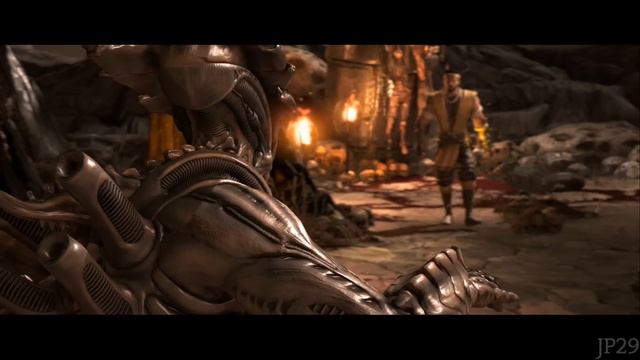 Mortal Kombat X : Alien / Xenomorph All Intro Dialogues (MKX)