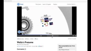 Пример презентации Prezi - Резюме