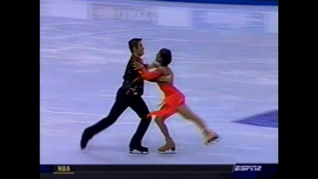 2004 US National Figure Skating Championship Original Dance-Christie Moxley and Aleksandr Kirsanov смотреть онлайн
