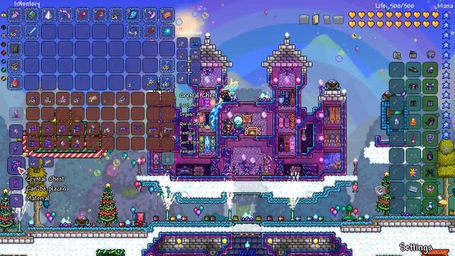 Terraria 1.3.5 CRYSTAL FURNITURE! MAKE A NEW BASE! | NEW ITEMS! PC UPDATE смотреть онлайн