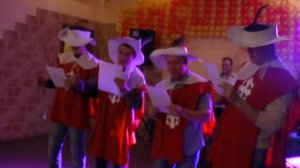 Мушкетёры на юбилее