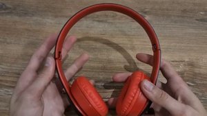 Наушники проводные BOROFONE BO5 Star sound 3.5 мм, накладные, 1.2м красный