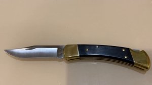 Легендарный складной нож Buck 110 Folding Hunter (США) Обзор.