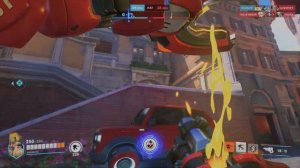 TORBJORN DOIN HIS THING COMPETITIVE GAMEPLAY OVERWATCH 2!! PS5