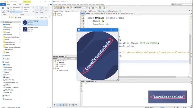 Java Swing 4 imageIcon JLabel with image, Image Location and pack Bangla বাংলা смотреть онлайн