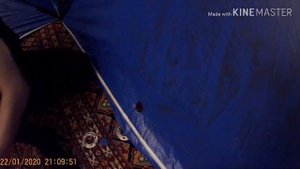 Сухой фен, в палатке. Отверстие для выхлопа!