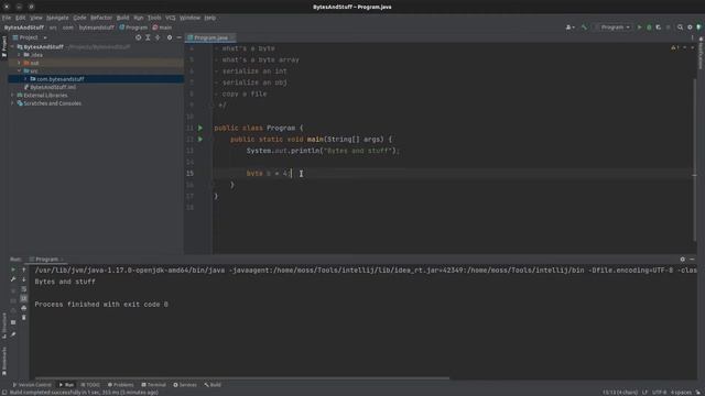 01. Java byte serialization Byte смотреть онлайн