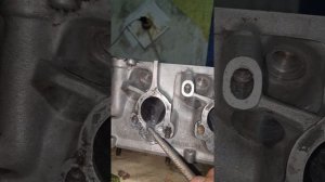 Доработка впускных каналов гбц,ауди а6 с4 2.6 авс