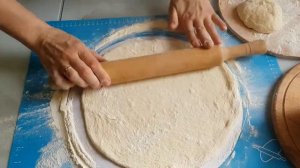 Осетинский пирог с грибами - очень вкусный !