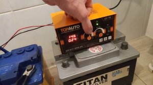 Зарядное устройство ТопАвто АЗУ-108 для свинцово-кислотных акб. Обзор