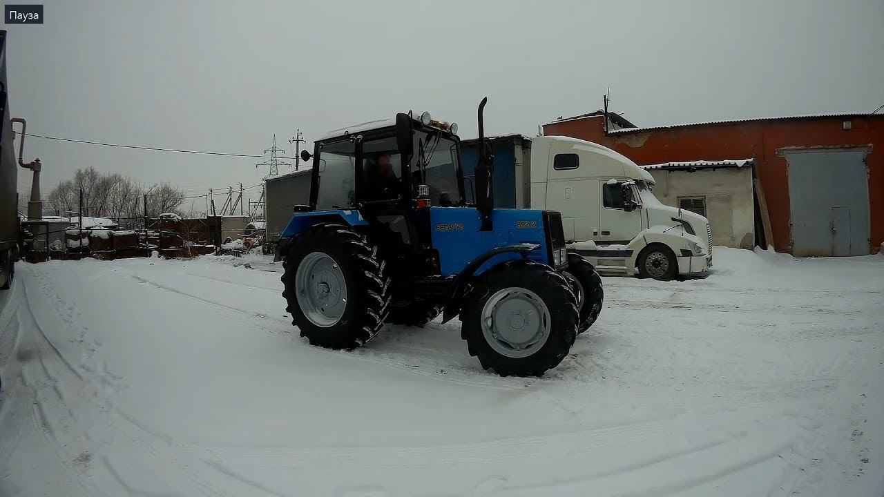 Новый МТЗ 892.2  Ещё одна обнова в хозяйстве, перегон с областного центра!