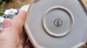 Мои ПОКУПКИ на БАРАХОЛКЕ в ГЕРМАНИИ! Винтажный ФАРФОР и другие ВЕЩИ! Оля РЕТРО ГЕРМАНИЯ