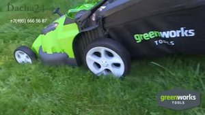 Greenworks G-MAX 40V Twin Force G40LM49DB. Газонокосилка ГринВоркс 40В официальный обзор (Review)