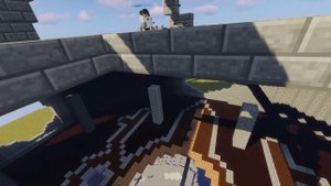 Строительство воздушного замка на сервере MineLegacy в Майнкрафт- День первый #1