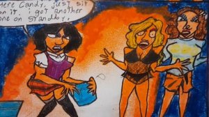 The She-Stooges - Stooge, Drop & Roll With It 🛌🚬🔥🤣 (inspired by T3S "Heavenly Daze" 1948)
