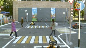 В чебоксарском реабилитационном центре для детей открылся автокомплекс.