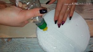 Конус для ёлки из пенопласта своими руками. Пенопластовый конус Легко.