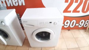 Стиральная машина Samsung\самсунг бу3.5 кг цена 8100р