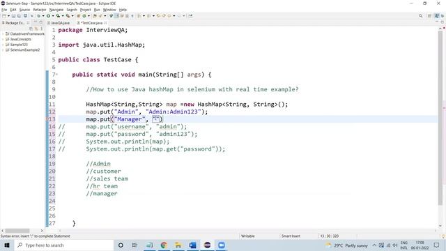 How to use Java HashMap in selenium with real time example? смотреть онлайн
