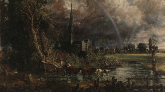 Salisbury Cathedral from the Meadows 1837 - Binaural soundscape (Headphones Advised) смотреть онлайн