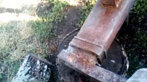 Выправляем вилы для леса на куне, последствия пох..естического отношения!!!