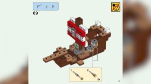 LEGO INSTRUCTIONS - Pirate Ship - MINECRAFT - LEGO Set 21152