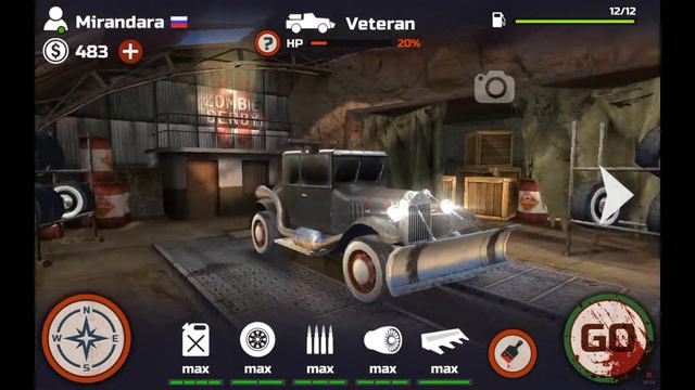 Zombie Derby 2 игра как мультик для детей Охотимся на зомби боевые машинки смотреть онлайн