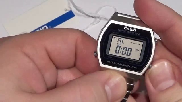 Casio B 640 W Digitaluhr mit Display Flasher LCD Wristwatch Unboxing Review смотреть онлайн