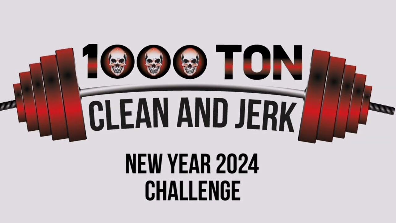 1000 ton clean&jerk challenge Кайдзен-Кроссфит 28.12.2023