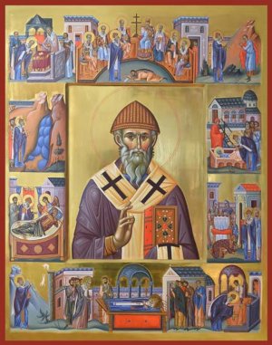 Акафист Святителю Спиридону Тримифунтскому.