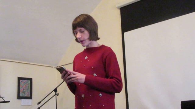 Поэт Мария Филиппова-Коренева ЦСЛК 07.10.17