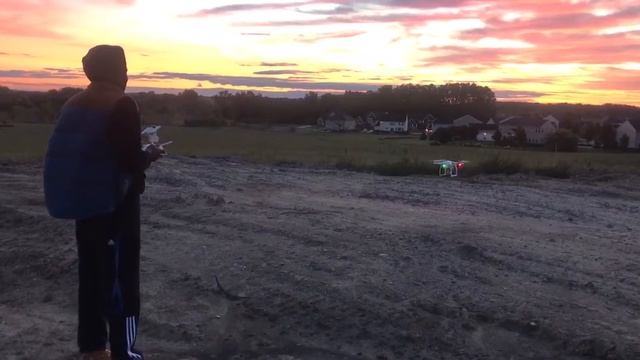 Chasing Sunrise DJi Phantom 3 and Sony Alpha 5000 смотреть онлайн