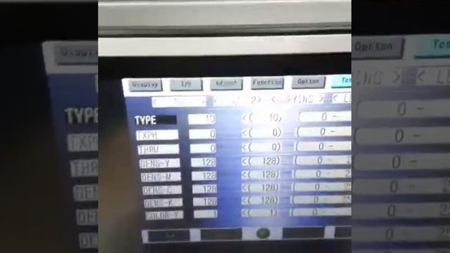 How to print type 10 test page on canon iR ADV C3520i