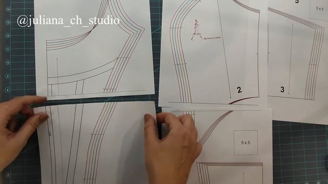 Выкройка корсета. Corset pattern.