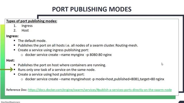 51. Docker Port Publishing Mode смотреть онлайн
