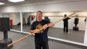 How to fight with sticks - Bo staff training at home for beginners