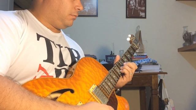 FEITIÇO DA VILA NOEL ROSA (JAZZ GUITAR CHORD MELODY) Ibanez Artcore 125AF Custom смотреть онлайн