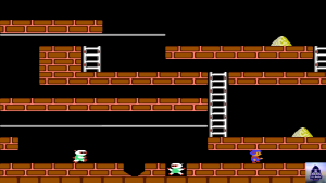 Lode Runner 1983 Игра на Денди (NES,ATARI 2600) Геймплей.