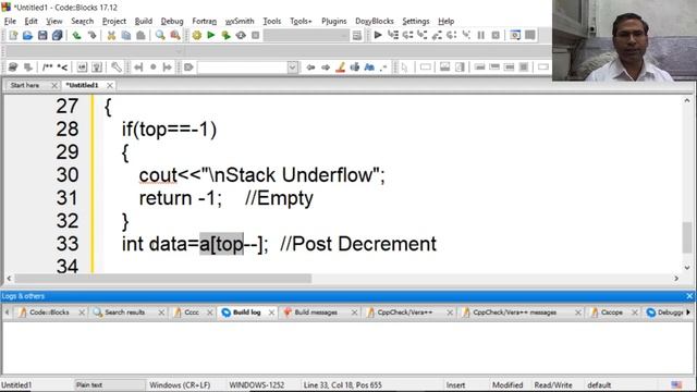 Implementing Stack in C++ and Java смотреть онлайн