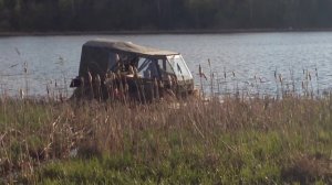 В Фатьяново по озеру на Лесник-М