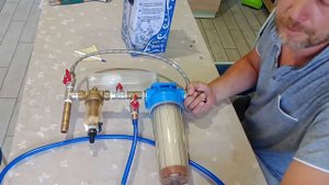 Фильтр для воды. Избавляемся от ржавчины в туалете.