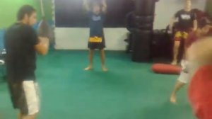 Treino no boxe  Circuito - Prof° Alan