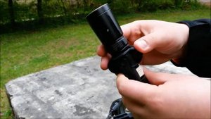 Fenix Quick-release Bike Mount ALB-10.Обзор крепления для фонарика на велосипед.