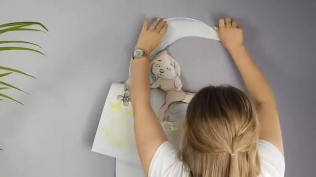 VEROL / Интерьерные наклейки "Заяц и Луна" наклейка на стену декор на обои в детскую комнату смотреть онлайн