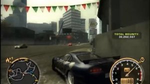 Toyota Supra with drift configuration Need For Speed Most Wanted