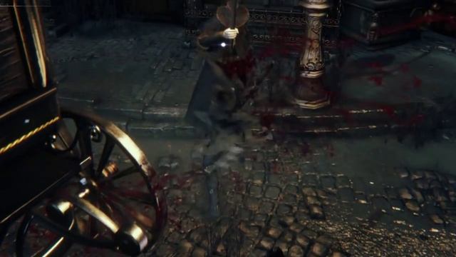 Bloodborne: трансформация оружия в альфе