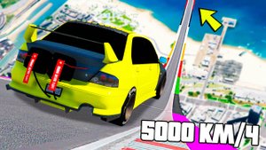 СПУСК С ОГРОМНОЙ ДУГИ БЕЗ ТОРМОЗОВ НА ЧИТ ТАЧКАХ В ГТА 5 МОДЫ! ОБЗОР МОДА В GTA 5!