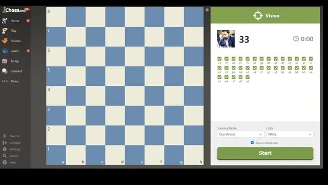 Chess Tactics Training : Puzzle Streak : lichess.org : Solved 61 Puzzles With Explanation